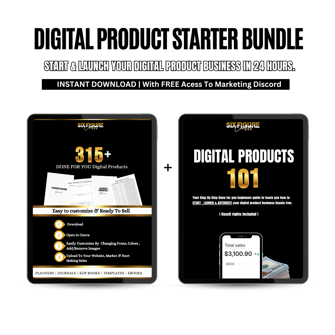 Digital Product Starter Bundle