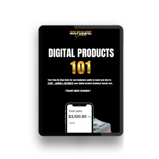 Digital Products 101 : A Beginners Step By Step Guide To Starting Your Own Digital Product Business