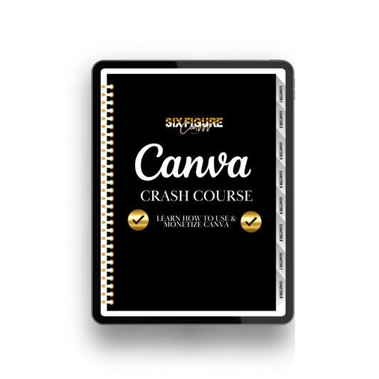 Canva Crash Course:   No Need To Pay An Expensive Graphic Designer… You Can Learn How To Create Professional Graphics & Edit Digital Products  Now!